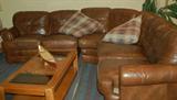 Leather Sectional