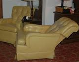 Mod Lemon Yellow Recliners