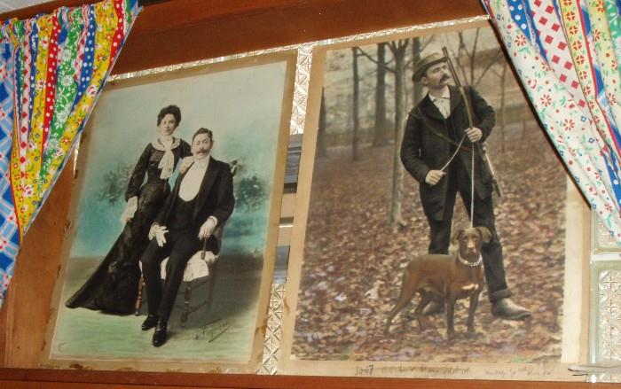 great large size old colored in photographs 