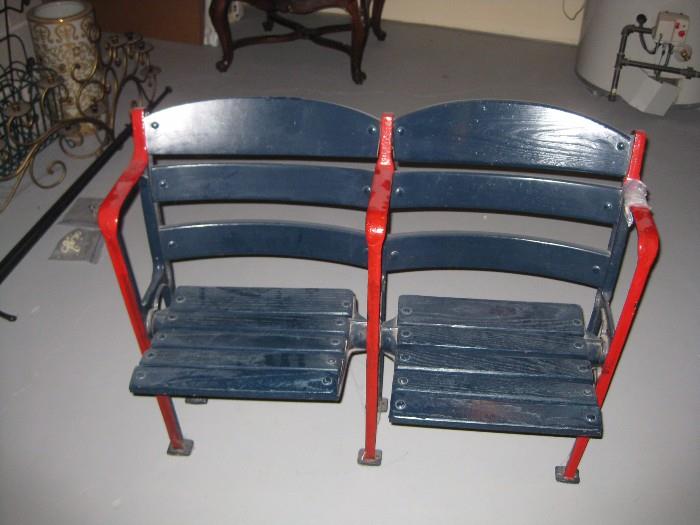 Original Fenway Park seats