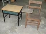 vintage school desks