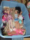 vintage Barbies w/ clothes
