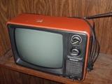 vintage Panasonic orange TV