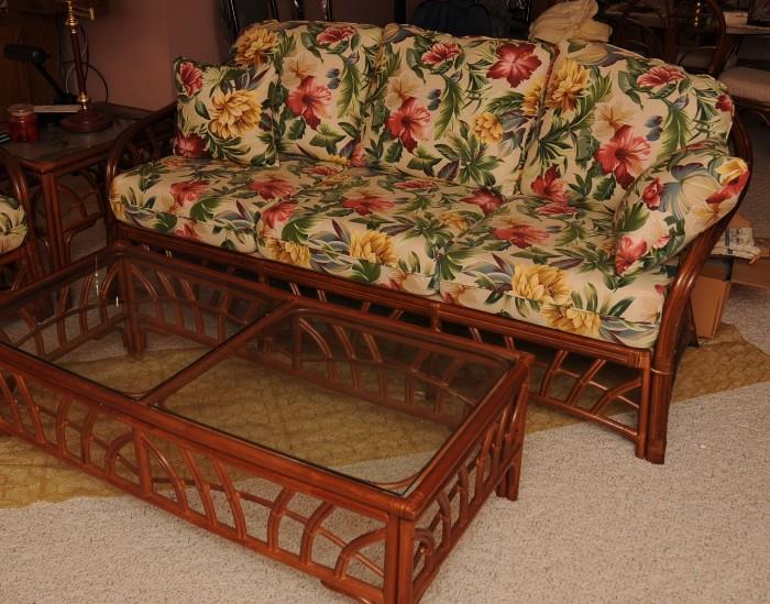 BAMBOO SOFAS ~ CHAIRS ~ END & COFFEE TABLES
