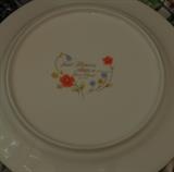 DINNERWARE: MIKASA JUST FLOWERS BONE CHINA ~ SALEM STONEWARE ~ ROYAL CHELSEA CHINA ENGLAND ~ HALLCRAFT POTTERSCRAFT 
