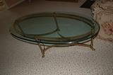 glass coffee table