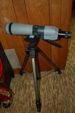 Swarovski Optik Telescope Habicht ST80 with tripod and 20X-60X eyepiece.
