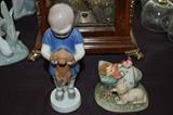  Hummel #455, The Guardian, TMK 6, Bing and Grondahl, B&G, #1747, Boy with Puppy