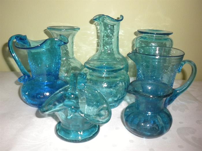 CRACKLE GLASS COLLECTION