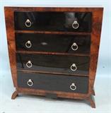 burled wood dresser