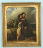 Many fine works of art will be included in this sale.  Please see our website for official descriptions at LMAuctionCo.com oil on canvas