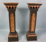 pair of pedestals 