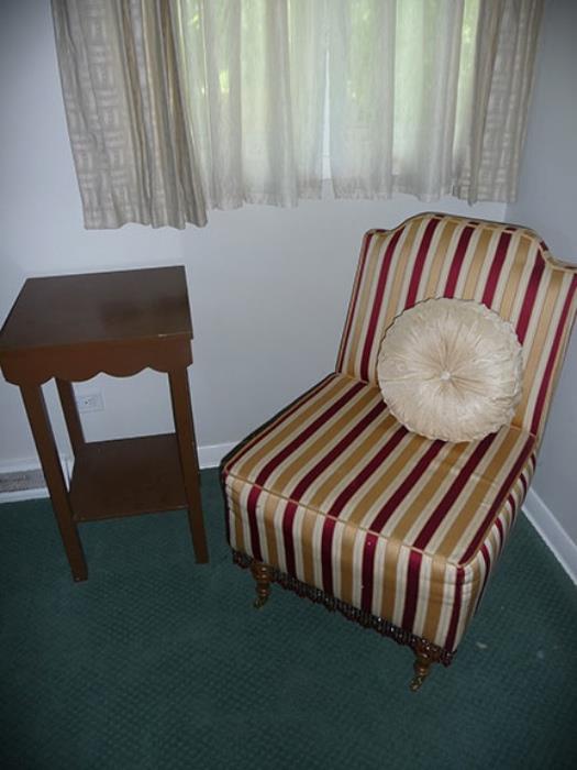 End Table and Chair 