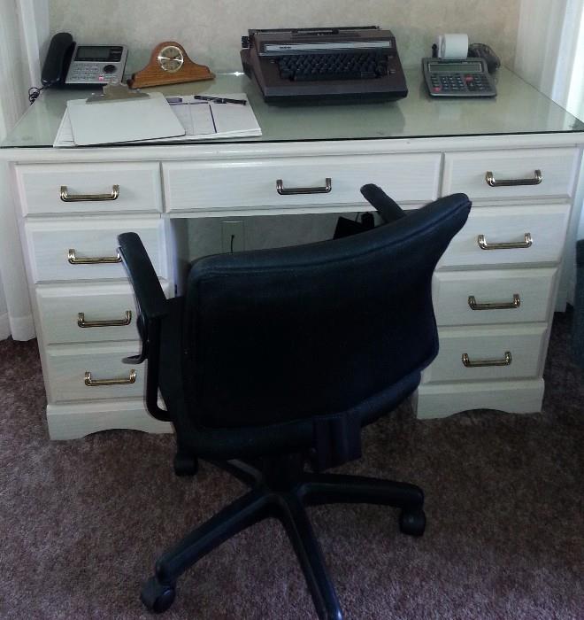 Desk, Electric Typewriter