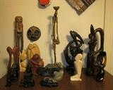 Sculptures from Kenya, Indonesia, Aruba, China, Nigeria and more!