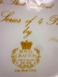 Royal Grafton, England owl plates
