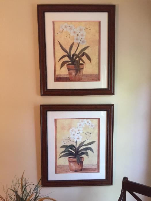 Matching floral prints