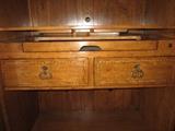 Inlaid drawers are lovely, & nicely finished inside...