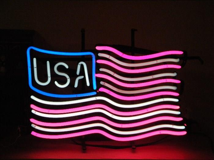 USA NEON LIGHT