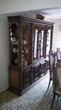 Vintage Roma furniture China Cabinet