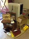 Jewelry, jewelry boxes,  electric heater, etc.  
