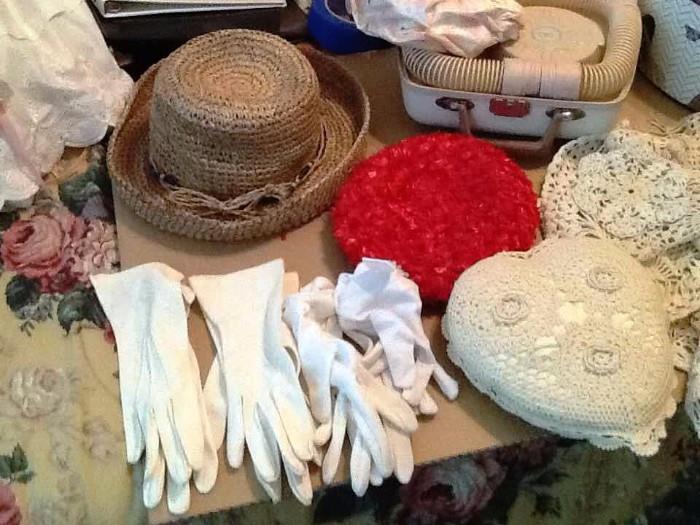 Vintage Hats Gloves and More