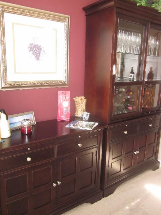 Buffet and China Cabinet, Stanley Furniture