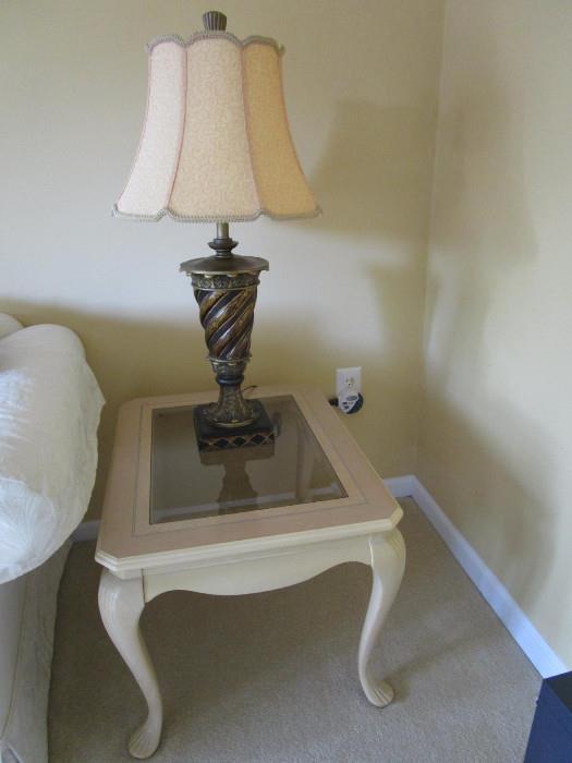 END TABLES AND LAMP