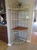 WROUGHT IRON ETAGERE