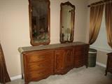 LONG CHEST AND MIRRORS THO0MASVILLE BEDROOM