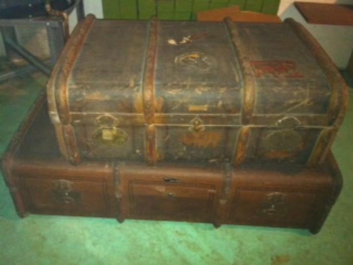 steamer trunks