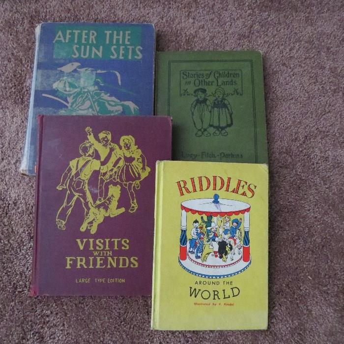 Vintage children  books and more