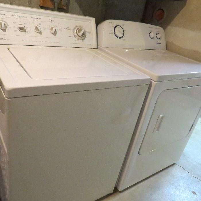 Amana Dryer and Kenmore Washer