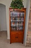 Havertys Cabinet with Hutch (DVD's Not for Sale)