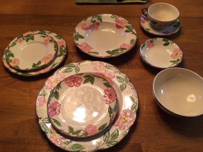 Desert Rose Dishes and Serving pieces 