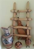 Tonala Pottery, Gourds, Decorative Ladder