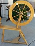 Vintage Art Deco Spinning Wheel 
