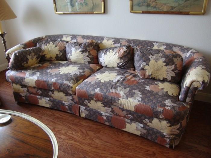 Quality, curved Sofa