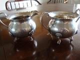 Sterling Cream and Sugar