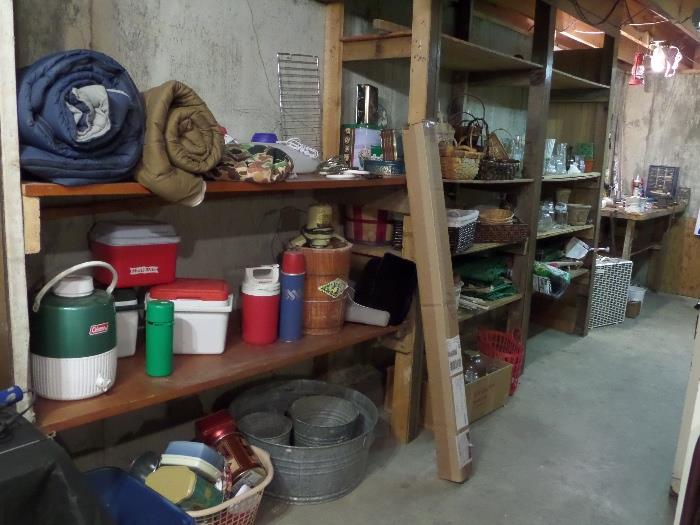 garage stuff - hand and power tools - there is a garage and outdoor building with lawn and garden tools and other items not pictured