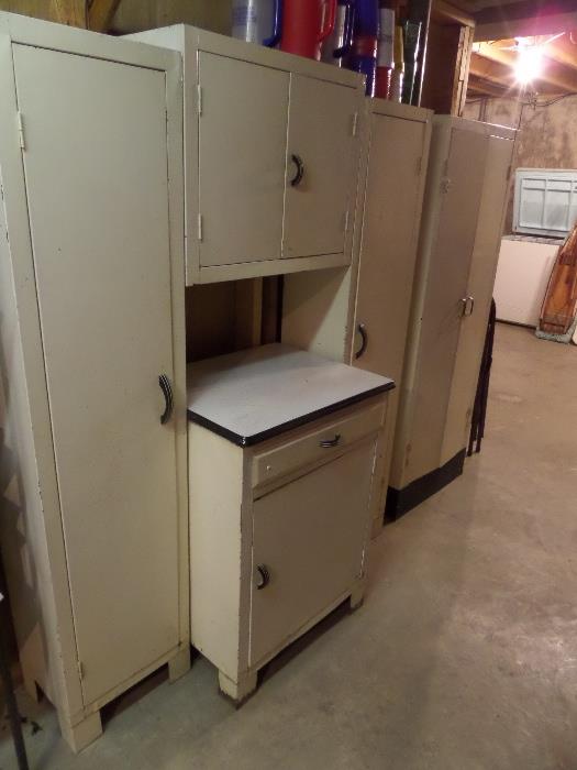 vintage kitchen & bath metal cabinets