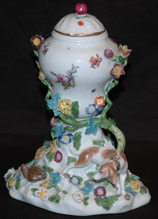 Meissen Potpourri Vase, circa 1750 - 1760