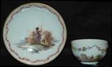  Meissen Cup and Saucer, Marcolini period, circa 1780