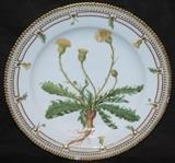 Royal Copenhagen Flora Danica Plate, 1830-1850