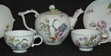 Meissen Porcelain Tete-a-Tete Tea Set, circa 1745
