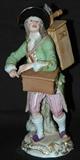 Meissen Music Box Man porcelain figurine, circa 19th century