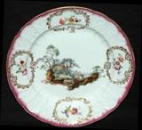 Meissen Porcelain plate, circa 1763