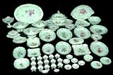 Meissen Serving and Accessory pieces, set of 50, Mid 20th Century