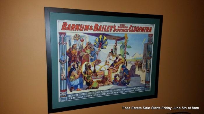 Barnums & Bailey's Poster