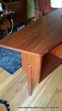 Danish Modern Atomic Era Teak Boomerang Desk by Arne Vodder